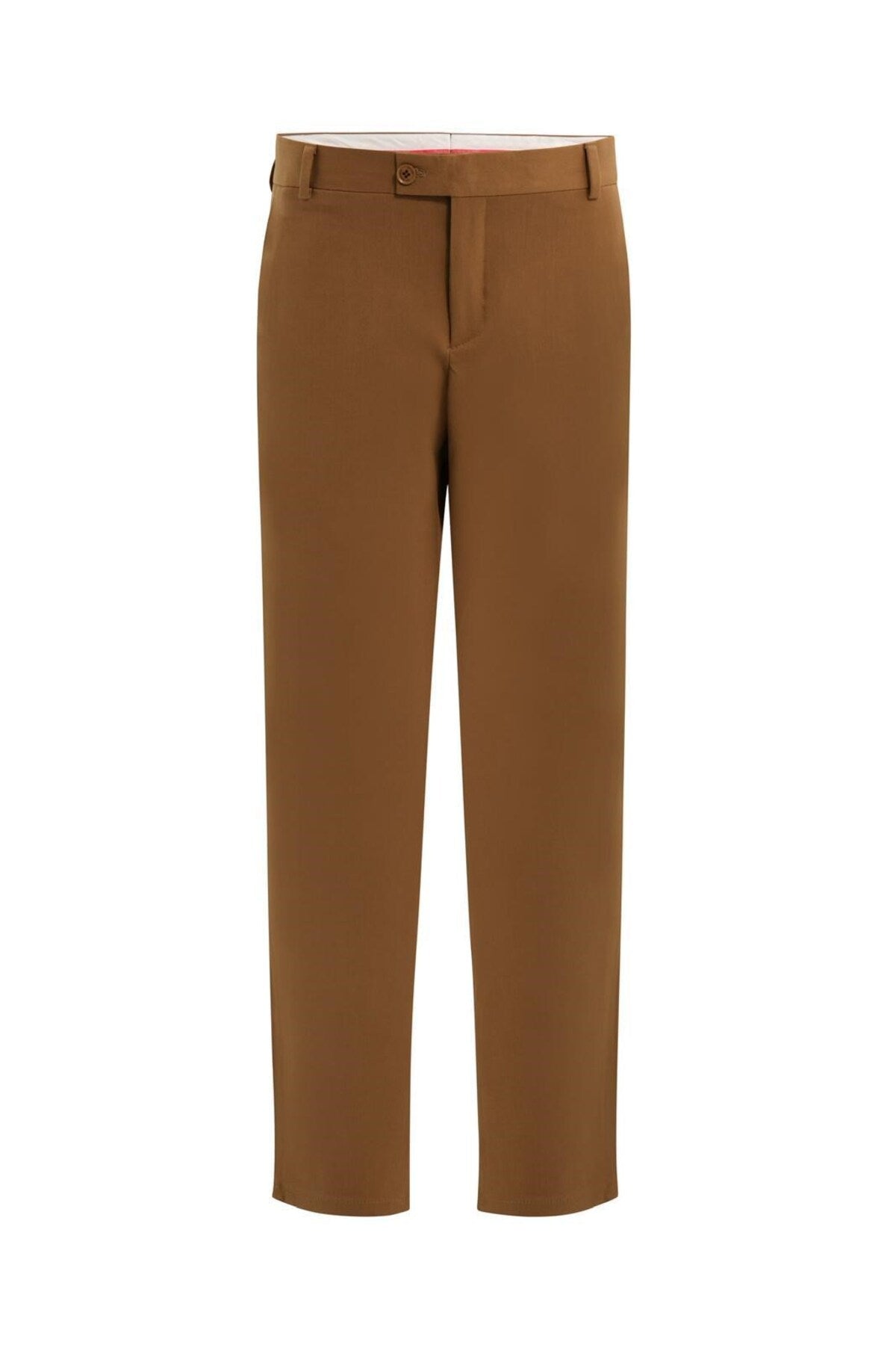 Erkek Slim Fit Klasik Kumaş Pantolon – Dar Kesim, Günlük ve Ofis Kullanımına Uygun Şık Tasarım - Bej