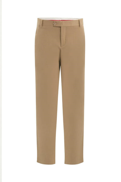 Erkek Slim Fit Klasik Kumaş Pantolon – Dar Kesim, Günlük ve Ofis Kullanımına Uygun Şık Tasarım - Bej