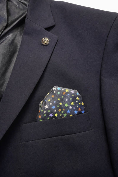 Erkek Mono Yaka Tek Düğmeli Çift Yırtmaçlı Blazer Ceket – Premium Dokuma Kumaş, 8 Renk - Siyah