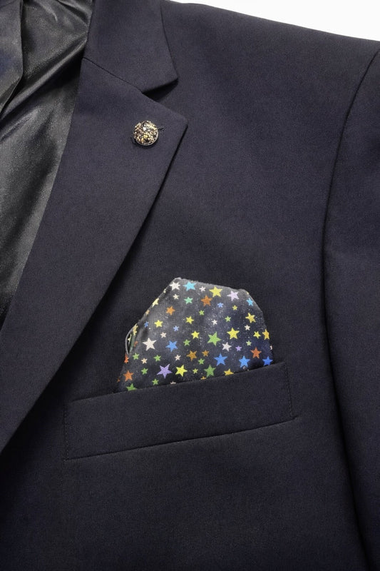 Erkek Mono Yaka Tek Düğmeli Çift Yırtmaçlı Blazer Ceket – Premium Dokuma Kumaş, 8 Renk - Siyah