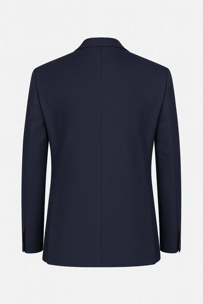 Erkek İtalyan Kesim Tek Düğmeli Blazer Ceket – Klasik ve Modern Şıklık - Lacivert