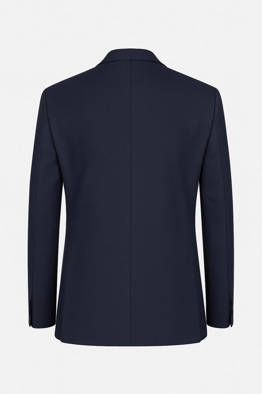 Erkek İtalyan Kesim Tek Düğmeli Blazer Ceket – Klasik ve Modern Şıklık - Lacivert