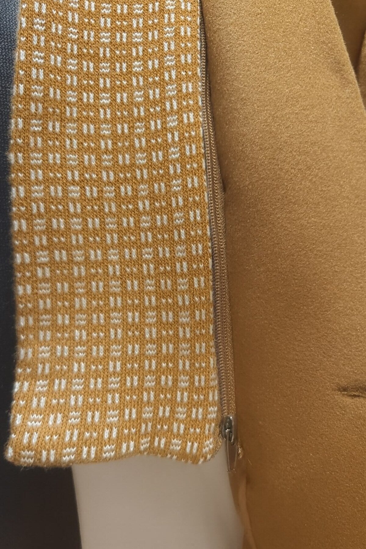 Erkek Uzun Kaşe Kaban – İtalyan Kesim Slim Fit Şık Model - Bej