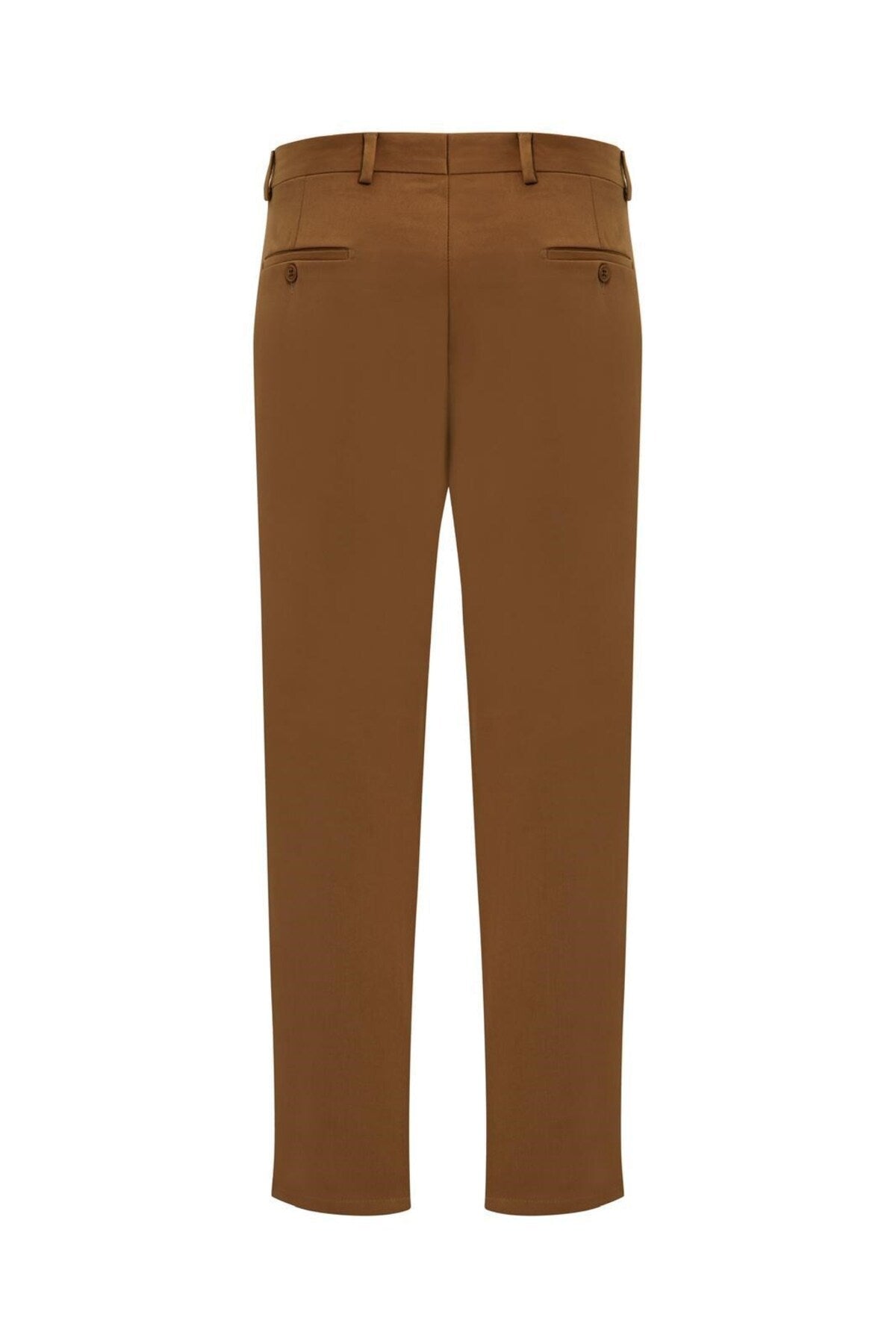 Erkek Slim Fit Klasik Kumaş Pantolon – Dar Kesim, Günlük ve Ofis Kullanımına Uygun Şık Tasarım - Bej