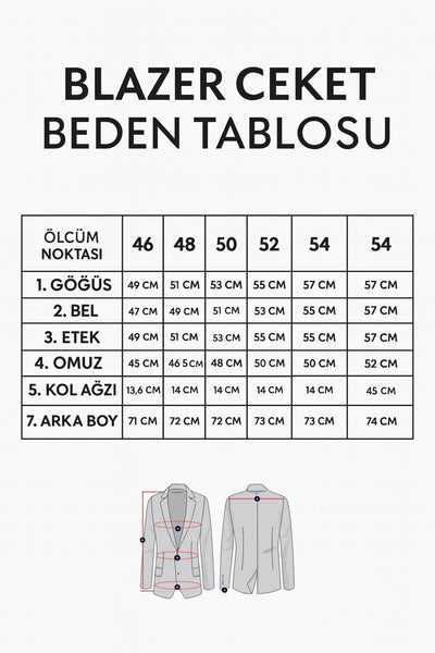 Petrol Yeşili Erkek Blazer Ceket – Esnek Comfort Kumaş, Slim Fit İtalyan Kesim Tek Düğmeli Model - Yeşil